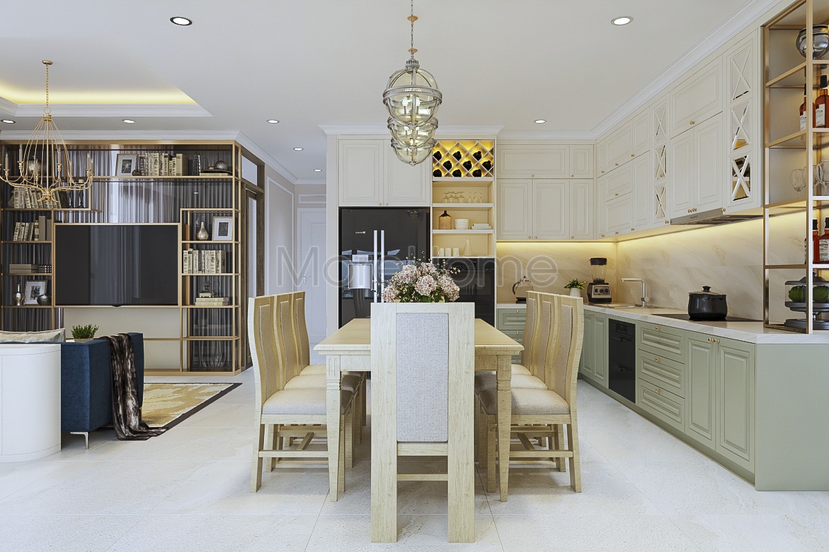 Thiết kế nội thất căn hộ chung cư Kingston Residence